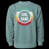 Unisex Midweight Pigment-Dyed Crewneck Sweatshirt Thumbnail