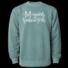 Unisex Midweight Pigment-Dyed Crewneck Sweatshirt Thumbnail