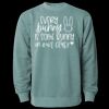 Unisex Midweight Pigment-Dyed Crewneck Sweatshirt Thumbnail
