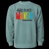 Unisex Midweight Pigment-Dyed Crewneck Sweatshirt Thumbnail