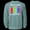 Unisex Midweight Pigment-Dyed Crewneck Sweatshirt Thumbnail