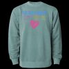 Unisex Midweight Pigment-Dyed Crewneck Sweatshirt Thumbnail