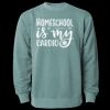 Unisex Midweight Pigment-Dyed Crewneck Sweatshirt Thumbnail
