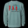 Unisex Midweight Pigment-Dyed Crewneck Sweatshirt Thumbnail