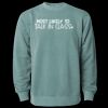 Unisex Midweight Pigment-Dyed Crewneck Sweatshirt Thumbnail
