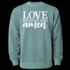 Unisex Midweight Pigment-Dyed Crewneck Sweatshirt Thumbnail