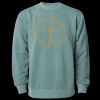Unisex Midweight Pigment-Dyed Crewneck Sweatshirt Thumbnail