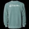 Unisex Midweight Pigment-Dyed Crewneck Sweatshirt Thumbnail