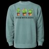 Unisex Midweight Pigment-Dyed Crewneck Sweatshirt Thumbnail