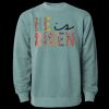 Unisex Midweight Pigment-Dyed Crewneck Sweatshirt Thumbnail