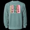 Unisex Midweight Pigment-Dyed Crewneck Sweatshirt Thumbnail