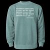 Unisex Midweight Pigment-Dyed Crewneck Sweatshirt Thumbnail