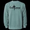 Unisex Midweight Pigment-Dyed Crewneck Sweatshirt Thumbnail