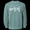 Unisex Midweight Pigment-Dyed Crewneck Sweatshirt Thumbnail