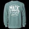Unisex Midweight Pigment-Dyed Crewneck Sweatshirt Thumbnail