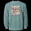 Unisex Midweight Pigment-Dyed Crewneck Sweatshirt Thumbnail