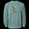 Unisex Midweight Pigment-Dyed Crewneck Sweatshirt Thumbnail