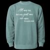 Unisex Midweight Pigment-Dyed Crewneck Sweatshirt Thumbnail