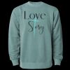 Unisex Midweight Pigment-Dyed Crewneck Sweatshirt Thumbnail