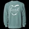 Unisex Midweight Pigment-Dyed Crewneck Sweatshirt Thumbnail