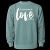 Unisex Midweight Pigment-Dyed Crewneck Sweatshirt Thumbnail