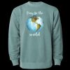 Unisex Midweight Pigment-Dyed Crewneck Sweatshirt Thumbnail
