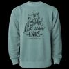 Unisex Midweight Pigment-Dyed Crewneck Sweatshirt Thumbnail