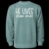 Unisex Midweight Pigment-Dyed Crewneck Sweatshirt Thumbnail