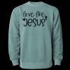 Unisex Midweight Pigment-Dyed Crewneck Sweatshirt Thumbnail