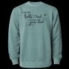 Unisex Midweight Pigment-Dyed Crewneck Sweatshirt Thumbnail