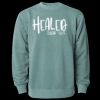 Unisex Midweight Pigment-Dyed Crewneck Sweatshirt Thumbnail