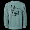 Unisex Midweight Pigment-Dyed Crewneck Sweatshirt Thumbnail