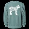 Unisex Midweight Pigment-Dyed Crewneck Sweatshirt Thumbnail