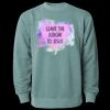 Unisex Midweight Pigment-Dyed Crewneck Sweatshirt Thumbnail