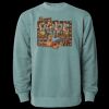 Unisex Midweight Pigment-Dyed Crewneck Sweatshirt Thumbnail
