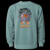 Unisex Midweight Pigment-Dyed Crewneck Sweatshirt Thumbnail