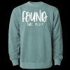 Unisex Midweight Pigment-Dyed Crewneck Sweatshirt Thumbnail