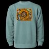 Unisex Midweight Pigment-Dyed Crewneck Sweatshirt Thumbnail