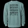 Unisex Midweight Pigment-Dyed Crewneck Sweatshirt Thumbnail