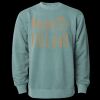 Unisex Midweight Pigment-Dyed Crewneck Sweatshirt Thumbnail