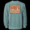 Unisex Midweight Pigment-Dyed Crewneck Sweatshirt Thumbnail