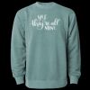 Unisex Midweight Pigment-Dyed Crewneck Sweatshirt Thumbnail
