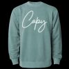 Unisex Midweight Pigment-Dyed Crewneck Sweatshirt Thumbnail