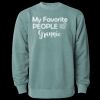Unisex Midweight Pigment-Dyed Crewneck Sweatshirt Thumbnail