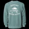 Unisex Midweight Pigment-Dyed Crewneck Sweatshirt Thumbnail