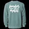 Unisex Midweight Pigment-Dyed Crewneck Sweatshirt Thumbnail