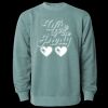Unisex Midweight Pigment-Dyed Crewneck Sweatshirt Thumbnail
