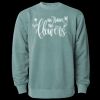 Unisex Midweight Pigment-Dyed Crewneck Sweatshirt Thumbnail