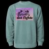 Unisex Midweight Pigment-Dyed Crewneck Sweatshirt Thumbnail