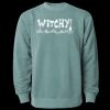 Unisex Midweight Pigment-Dyed Crewneck Sweatshirt Thumbnail